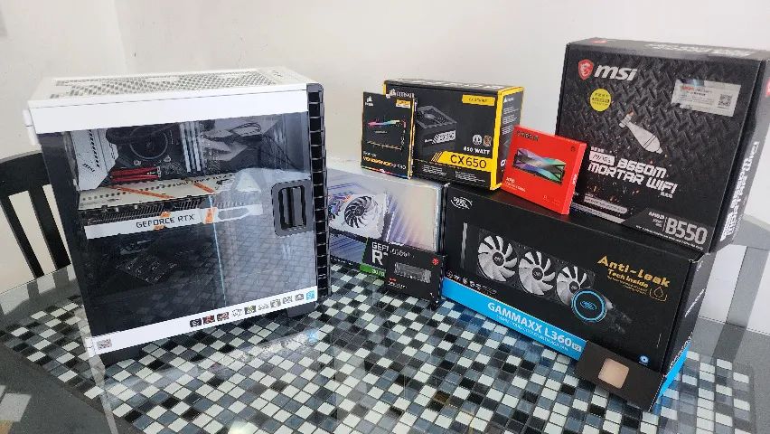 Computador gamer Ryzen 7 5800x + RTX 3070