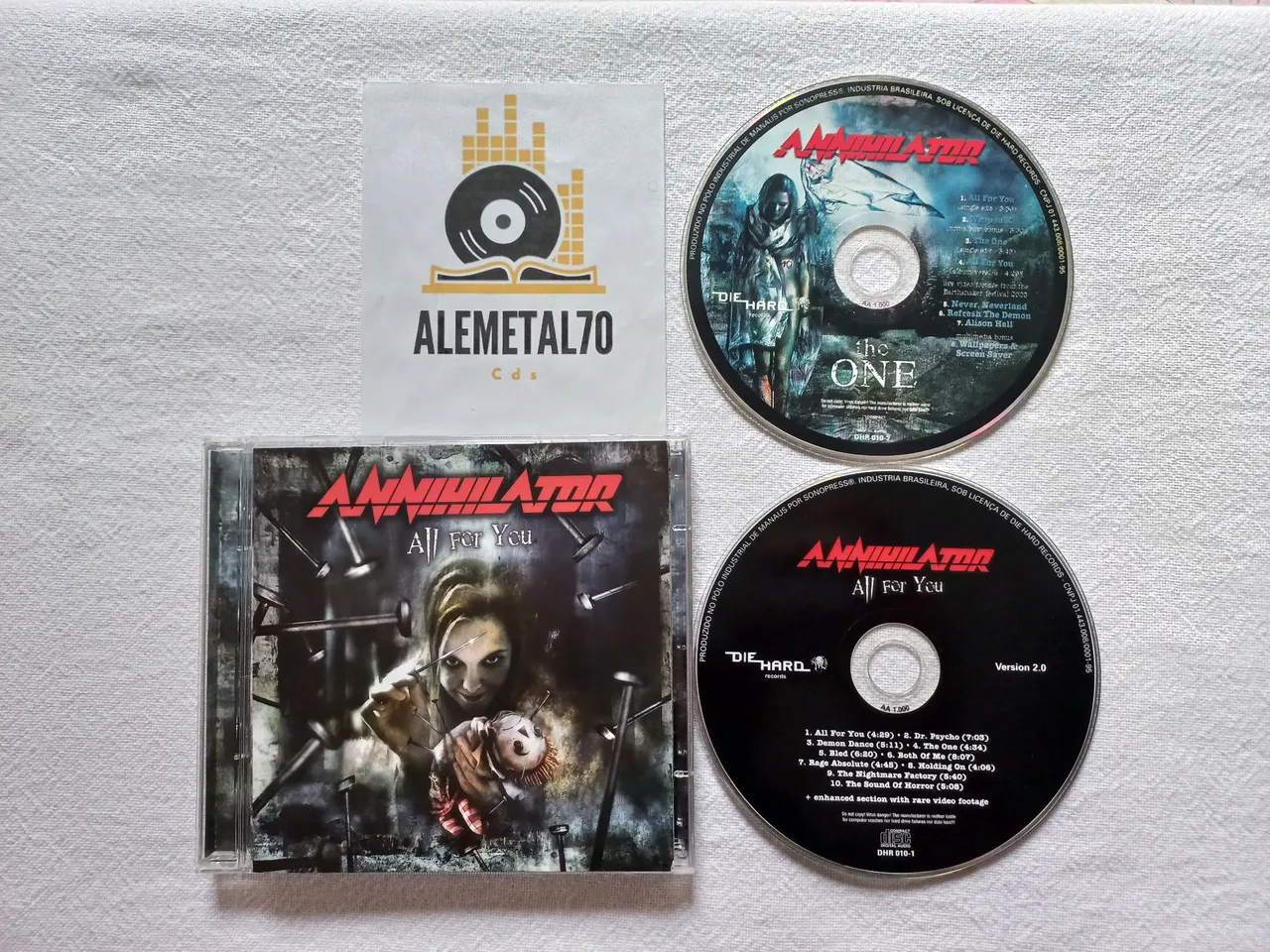 Cd Annihilator - Nerver, Neverland - CDs, DVDs etc - Conjunto