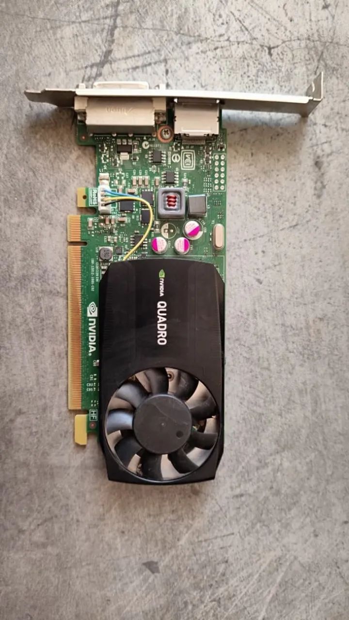 VENDO - Placa de Video - Nvidia QUADRO K620