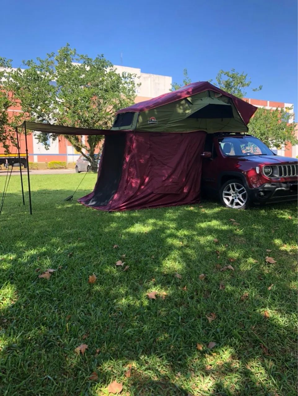 Barraca de teto Blue Camping - 1,60 X 2,40 - Aventura garantida! - Foto 4