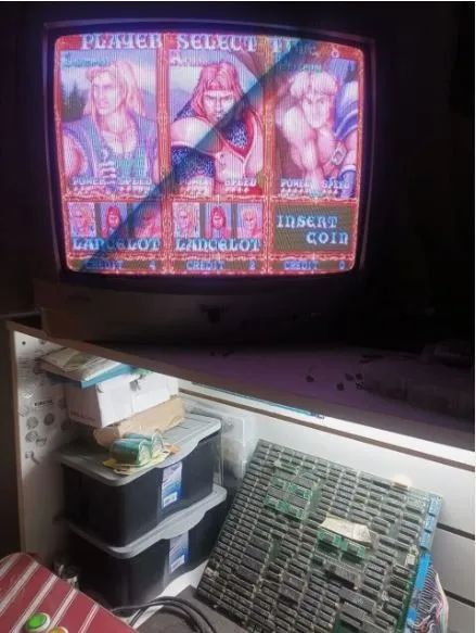 Placa fliperama  Rei arthur Knight of the round capcom  cps1 - Foto 4