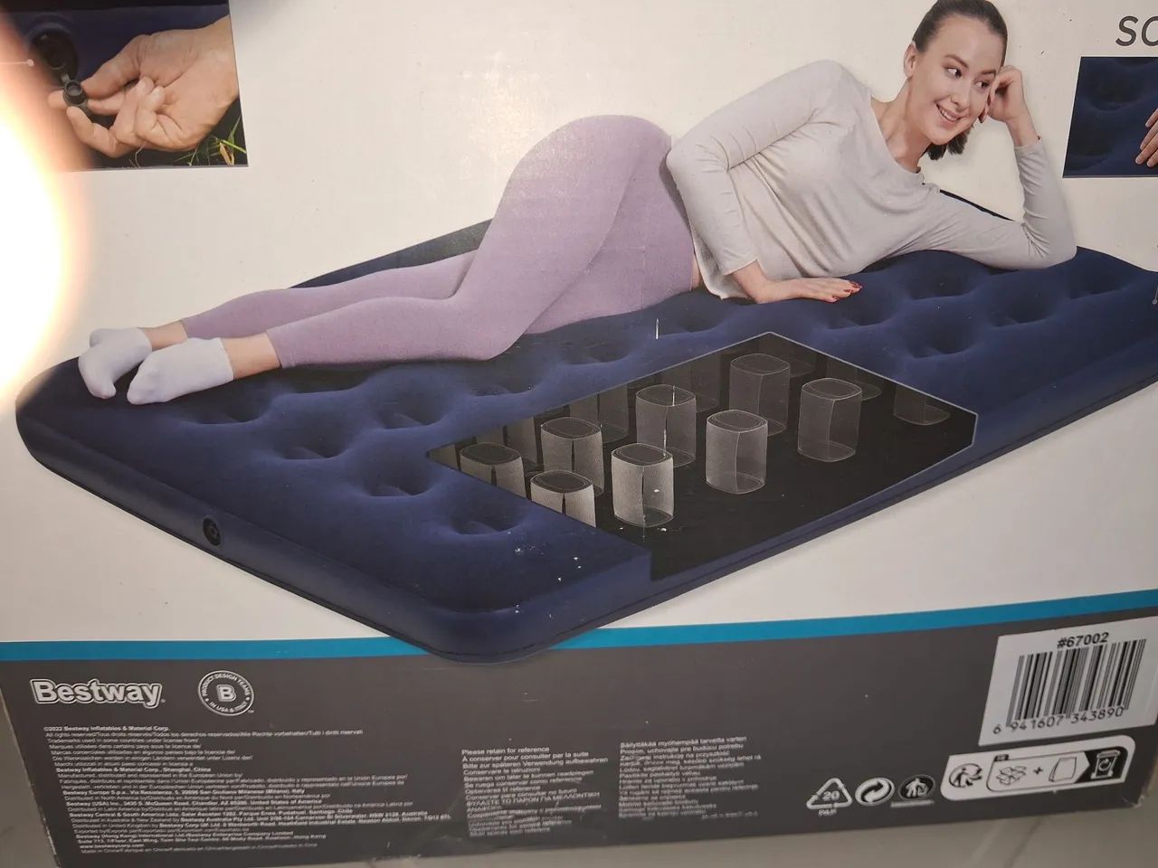 Colchão inflável Casal Bestway - Foto 2