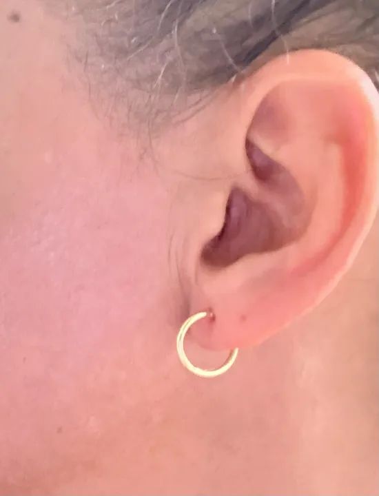 Brincos argola de Ouro 18k -Vivara  - Foto 3