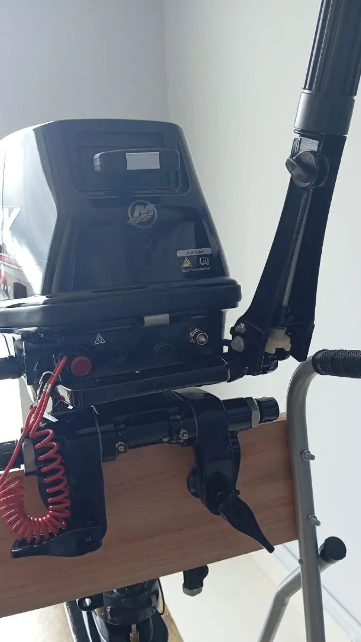 Motor Mercury 2T 15hp Super, novo, na caixa, 0Km - Foto 6