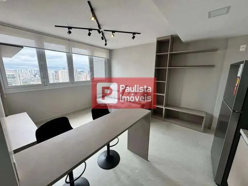 Apartamento mobiliado para locação com 39m², 01 vaga de garagem na Chácara Santo Antônio,