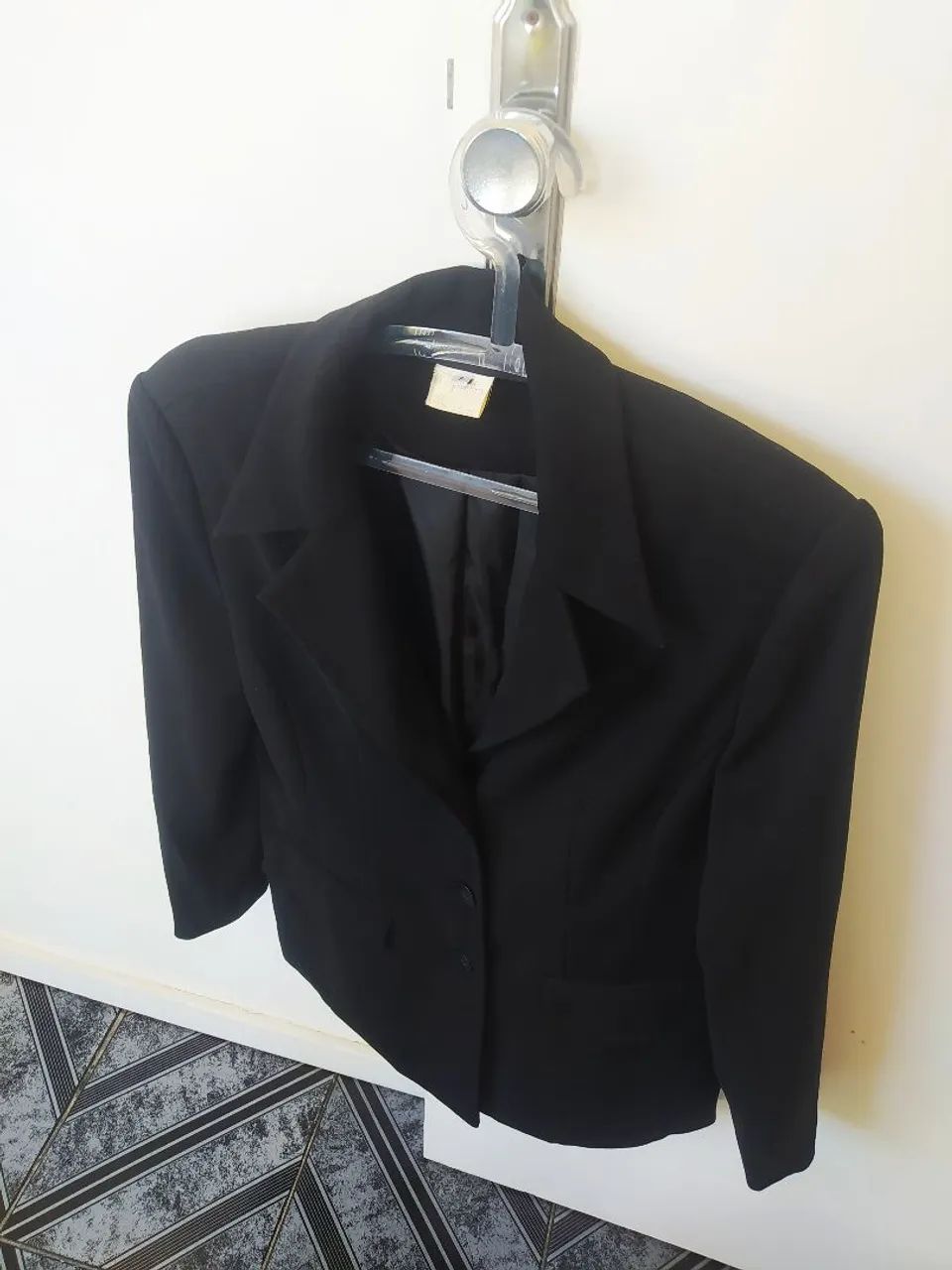 Blazer feminino preto - Foto 2