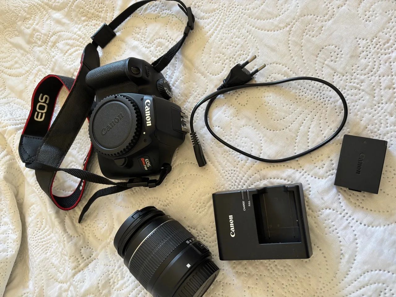 Câmera Canon EOS Rebel100 - lente 18-55mm