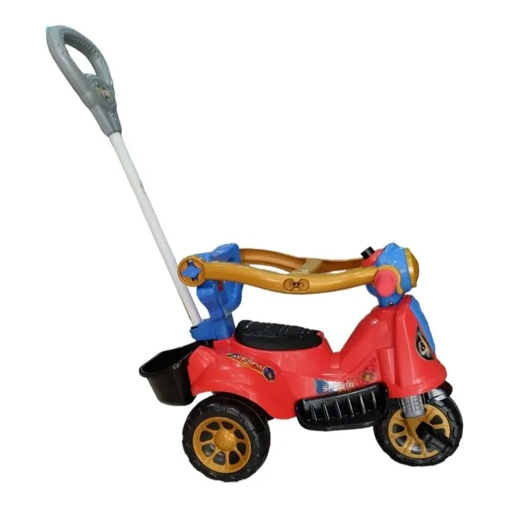 Mini Moto Scooter Infantil com Empurrador