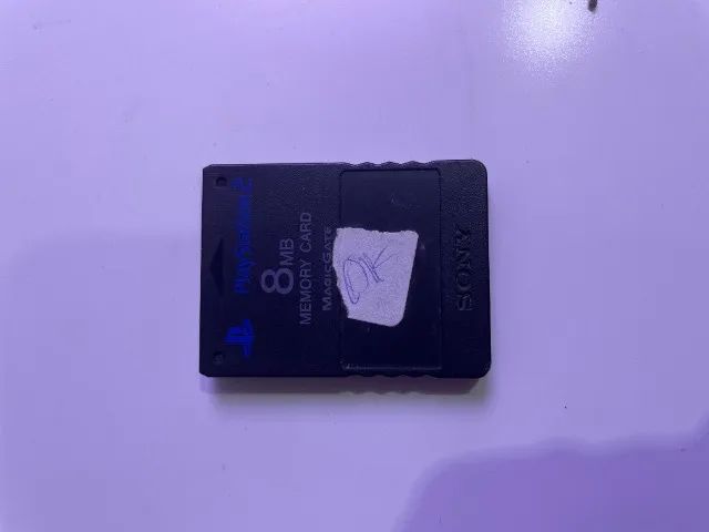 Memory card ps2 kit com 6 cartuchos - Foto 3