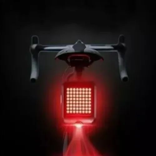 Lanterna Led Bike Inteligente Seta E Laser Traseiro - Foto 3