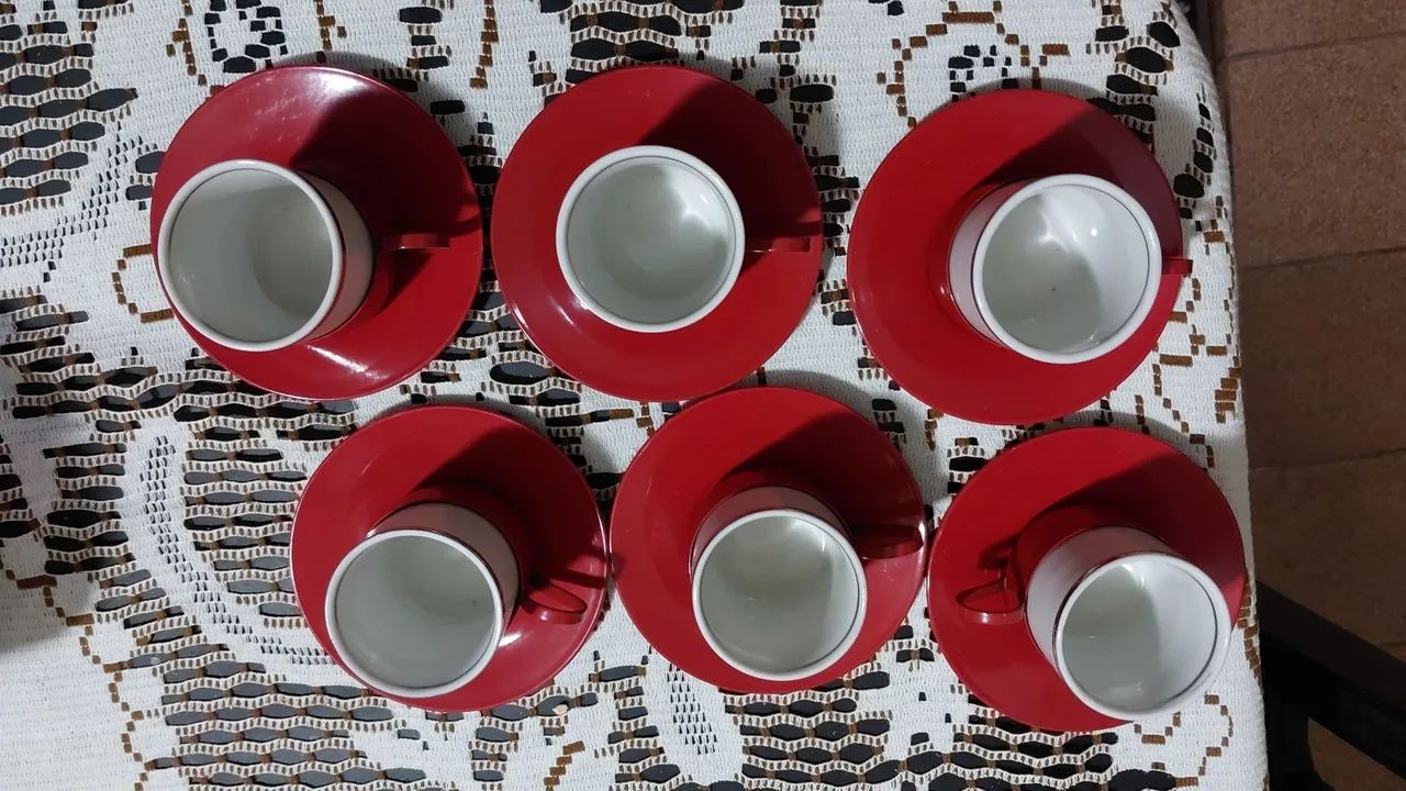 Conjunto de xícaras de cafezinho - Foto 4