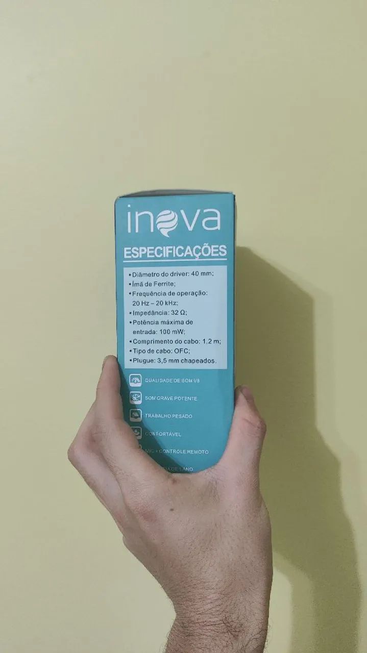 Headphone Inova Na caixa [ Abaixo o valor para Buscar] - Foto 3