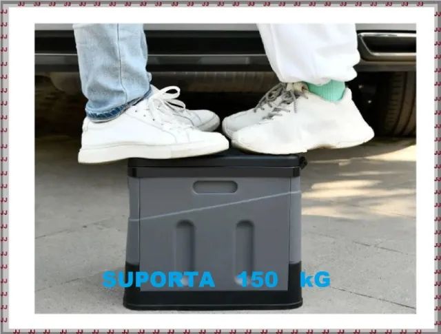 Toalete portátil dobrável para carro, viagens ou acampamentos - Foto 2