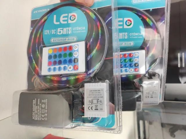 Fita LED 5 Metros Bivolt - Nova - Foto 2