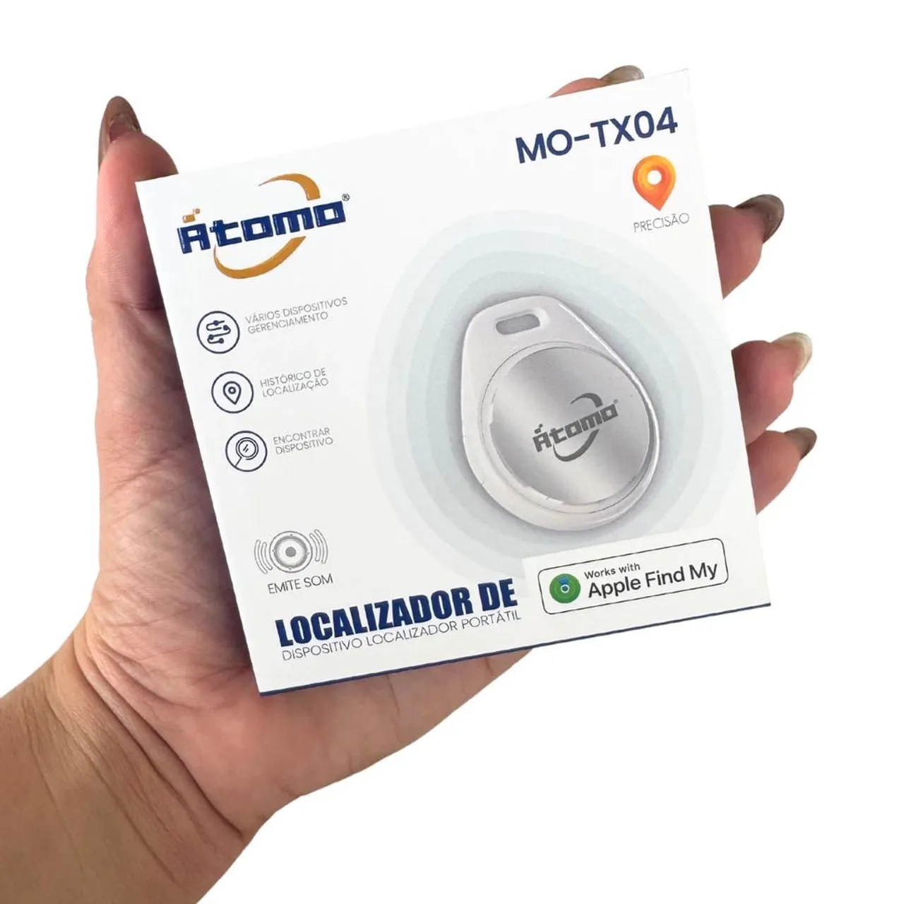 Localizador GPS Compatível com Apple serve pra carro moto