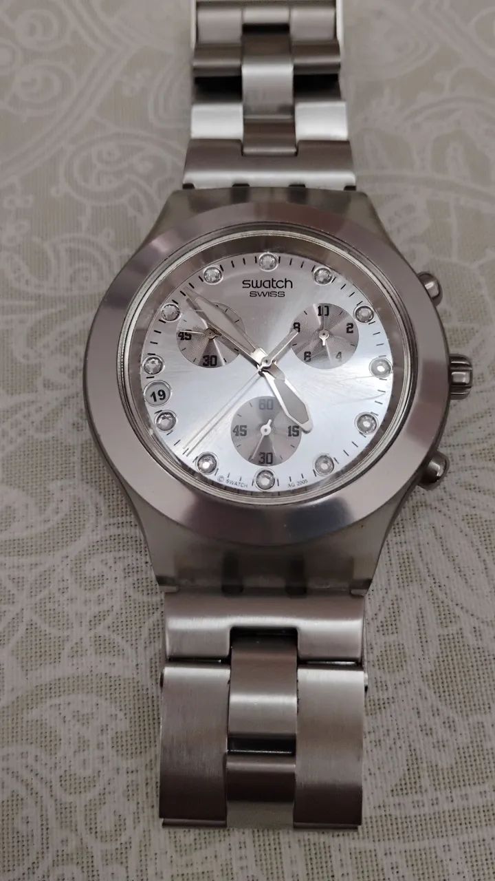 Relógio SWATCH IRONY DIAPHANE original novíssimo 