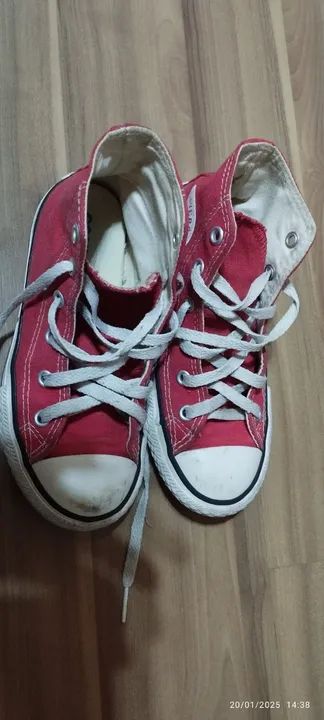 ALL Star vermelho infantil