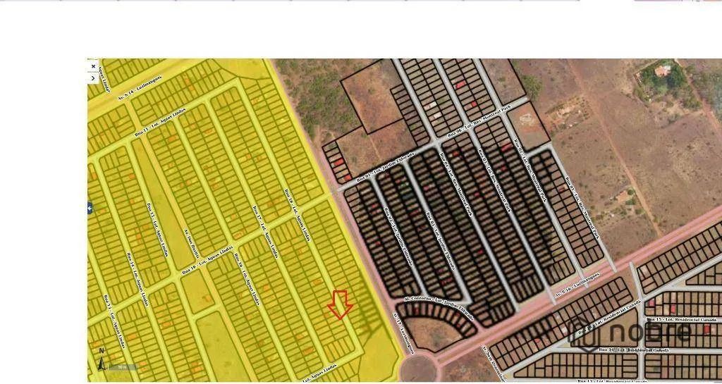 Terreno à venda, 250 m² por R$ 20.000,00 - Luzimangues - Porto Nacional/TO - Foto 2