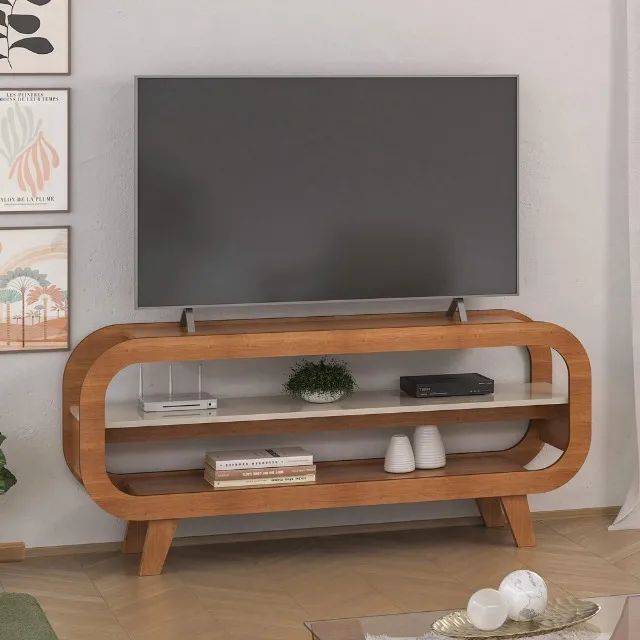 Rack Theo 42 Polegadas 1,35m de Largura- Produto Novo  - Foto 4