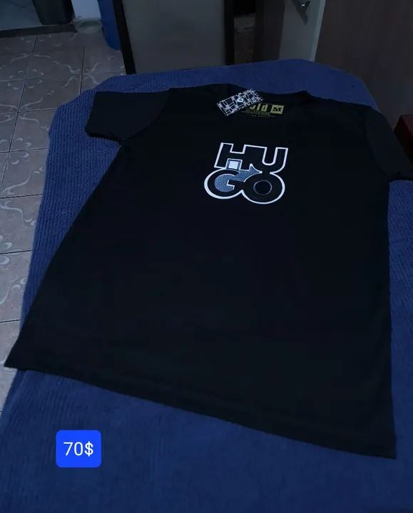Camisa Grife peruana elastano da Hugo Boss M