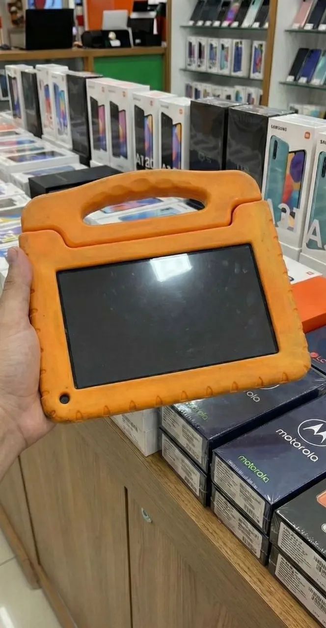 Tablet Multilaser M7S Lite/Go + Capa Infantil Anti-impacto (Usado)