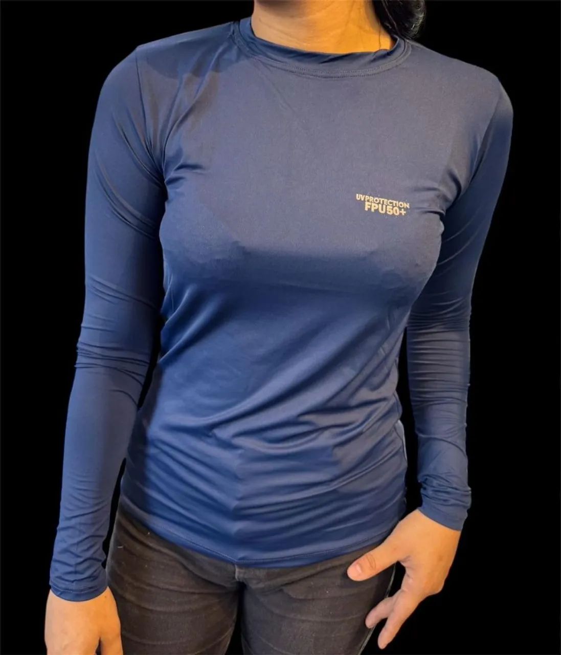 Camiseta Manga Longa Proteção UV50+ - Foto 5