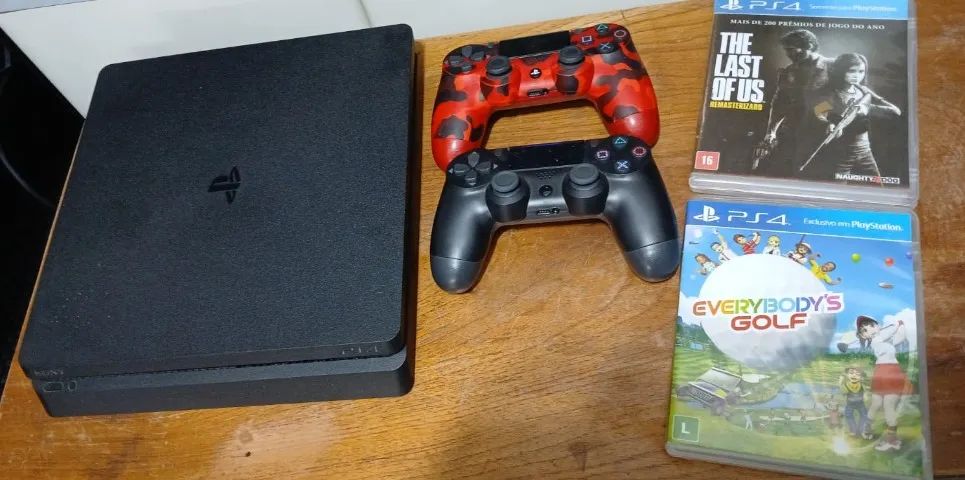 PS4 Slim 500 Gb Completo Playstation 4
