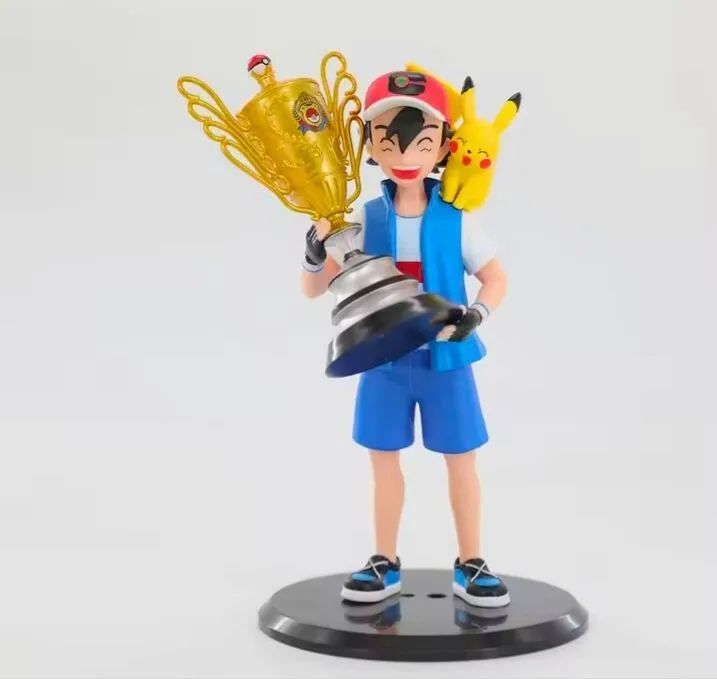 Action Figure Ash com Pikachu e Troféu  - Foto 2