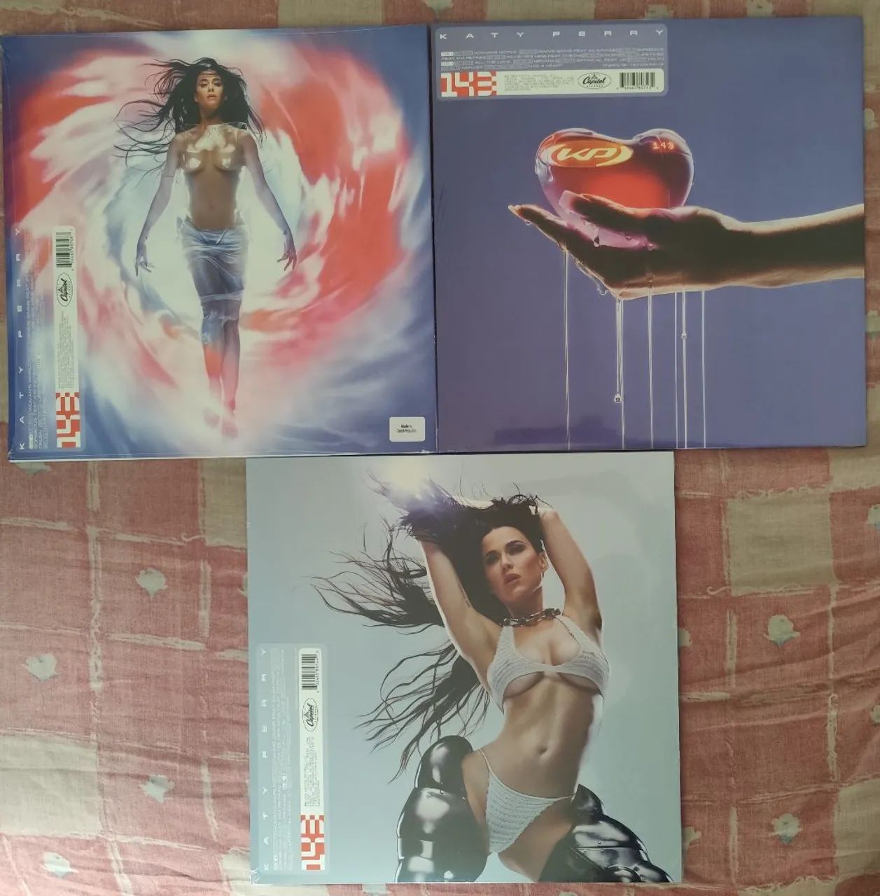 Katy Perry Coleção 143 Vinil LP Novo Importado
