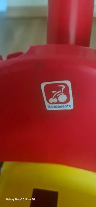 Carrinho de Passeio Infantil Bandeirante Primeiros Passos - Em Ótimo Estado  - Foto 6