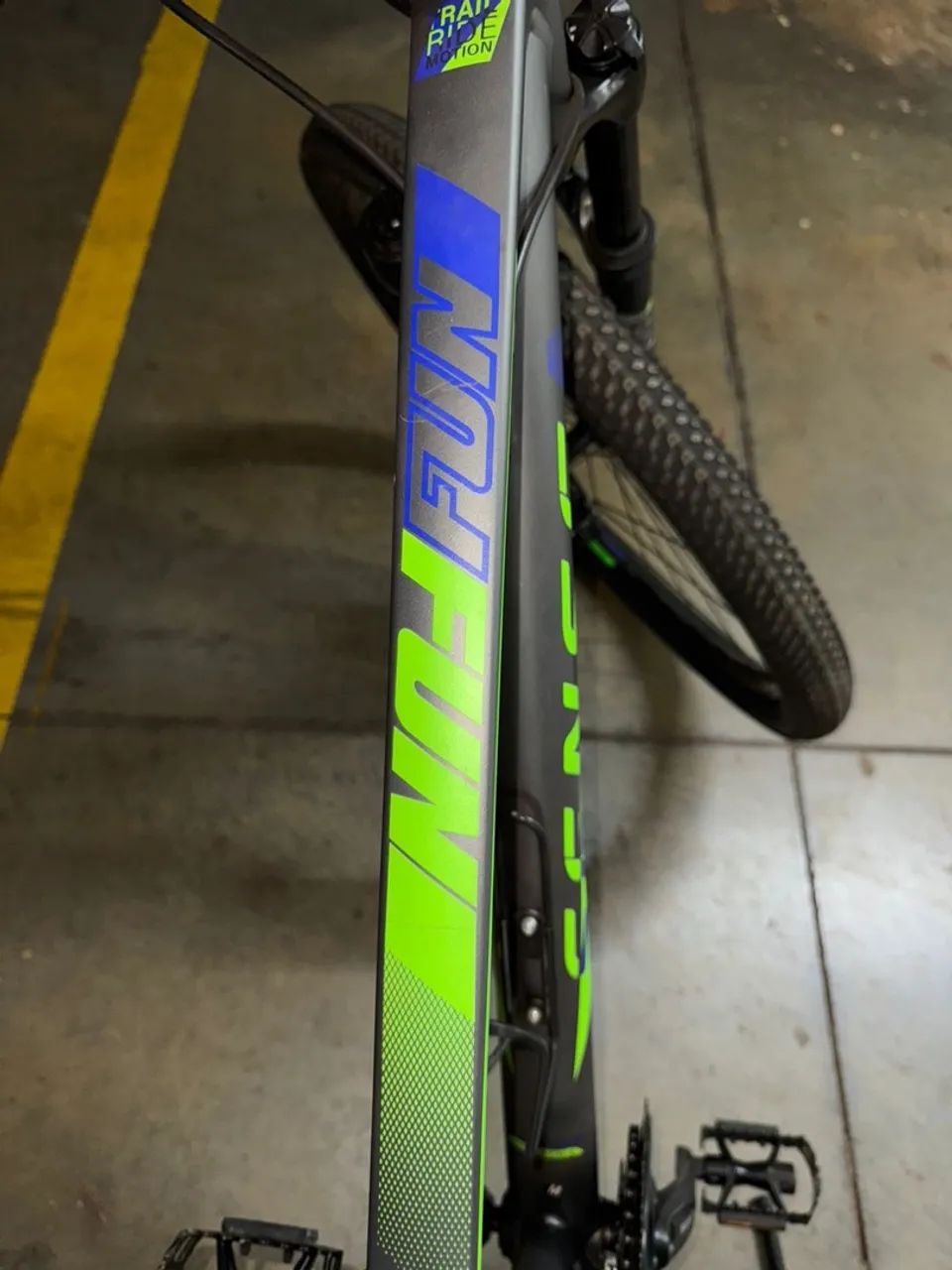 Bicicleta Sense Fun Azul/Verde M 24V - Foto 3
