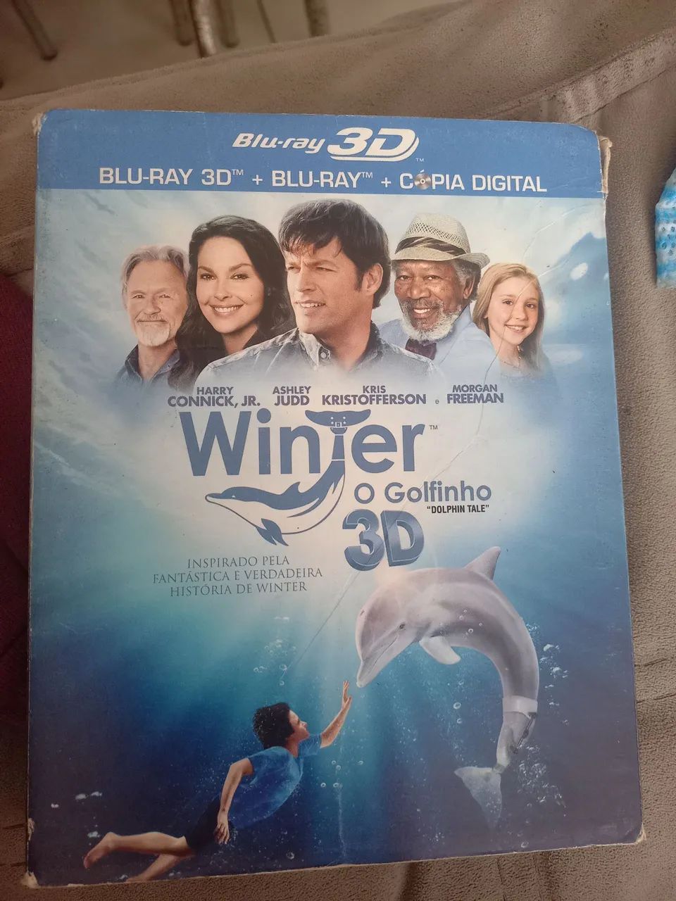 Blu-ray 3d Winter- O Golfinho ? 