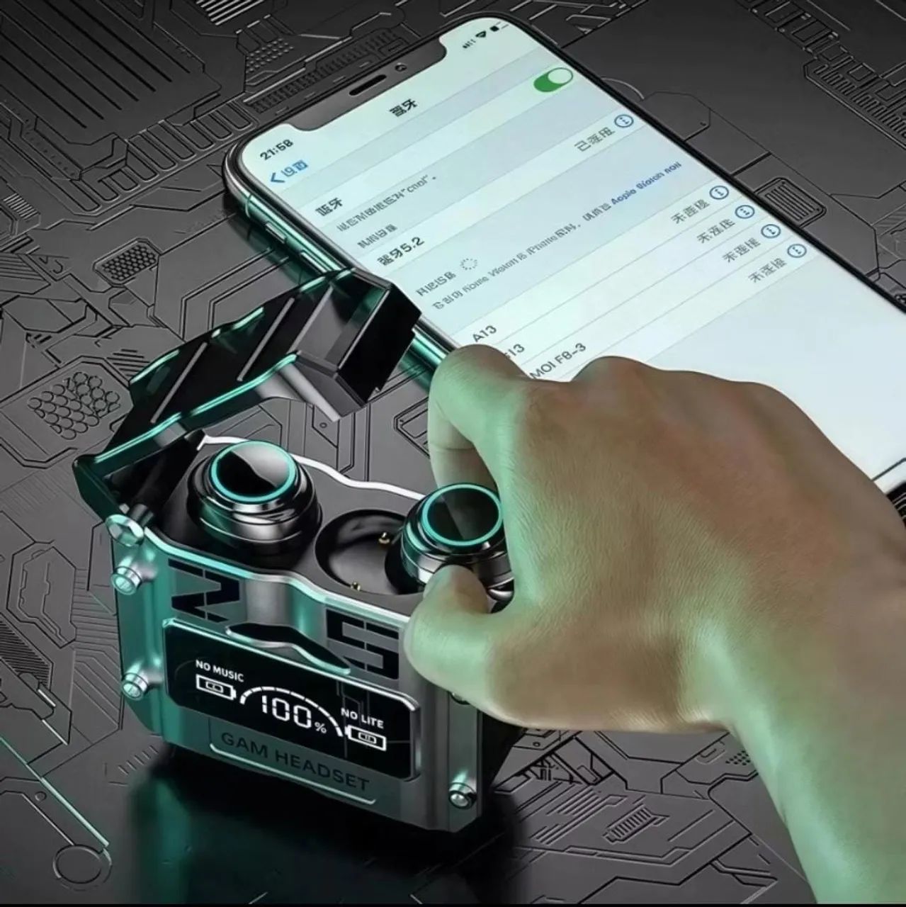 Fone de ouvido sem fio 45,00 - Foto 5