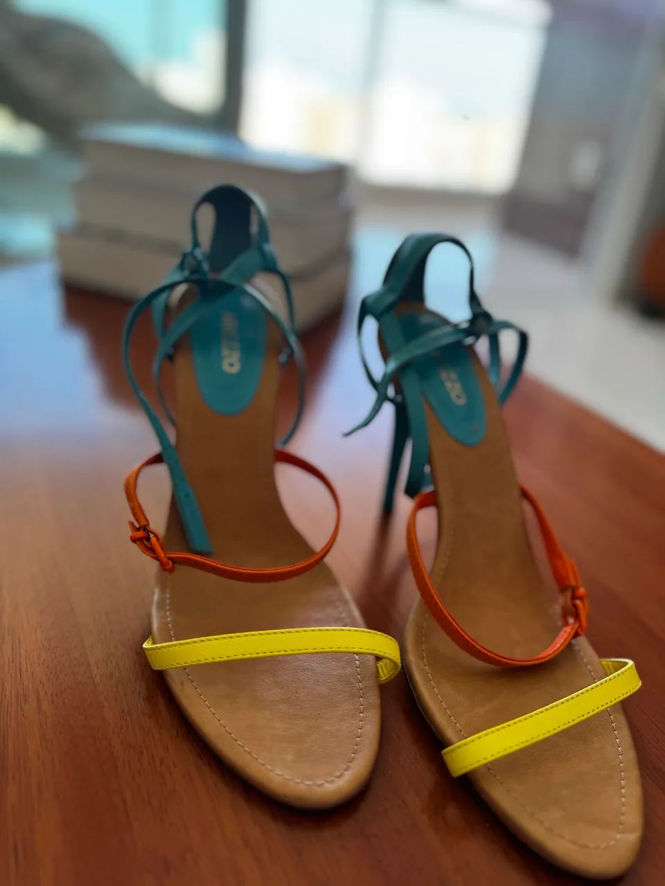 Sandália Arezzo Colorida 38 - Foto 2