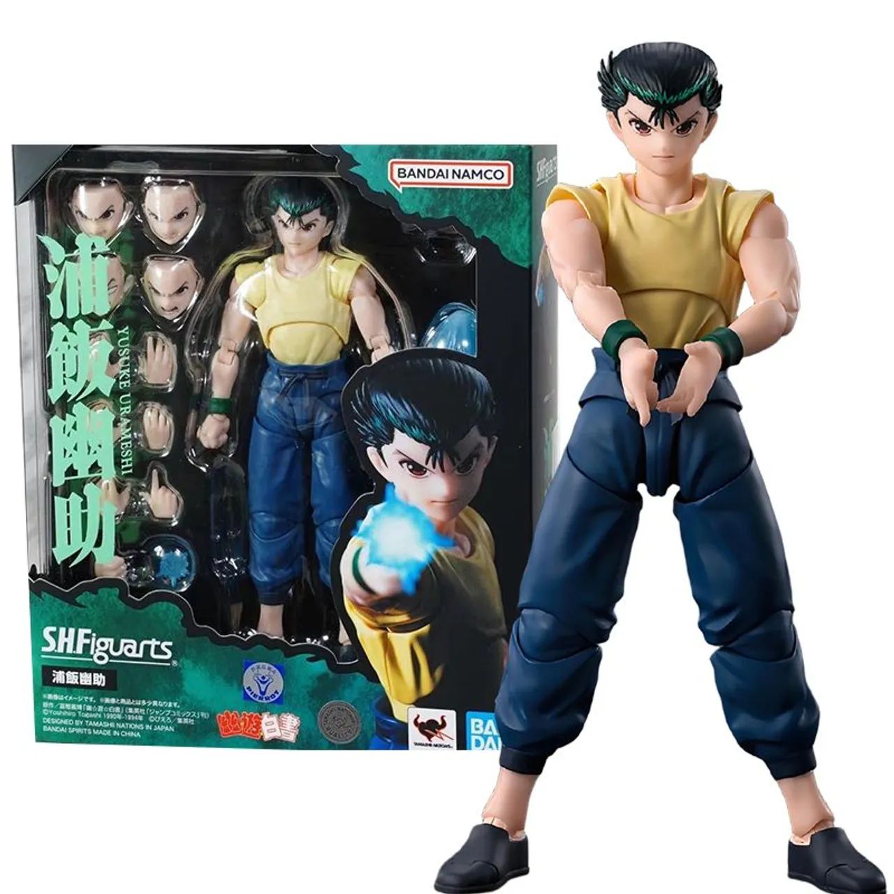 yusuke Yusuke Urameshi S.H.Figuarts BANDAI - Hobbies e coleções - Silva