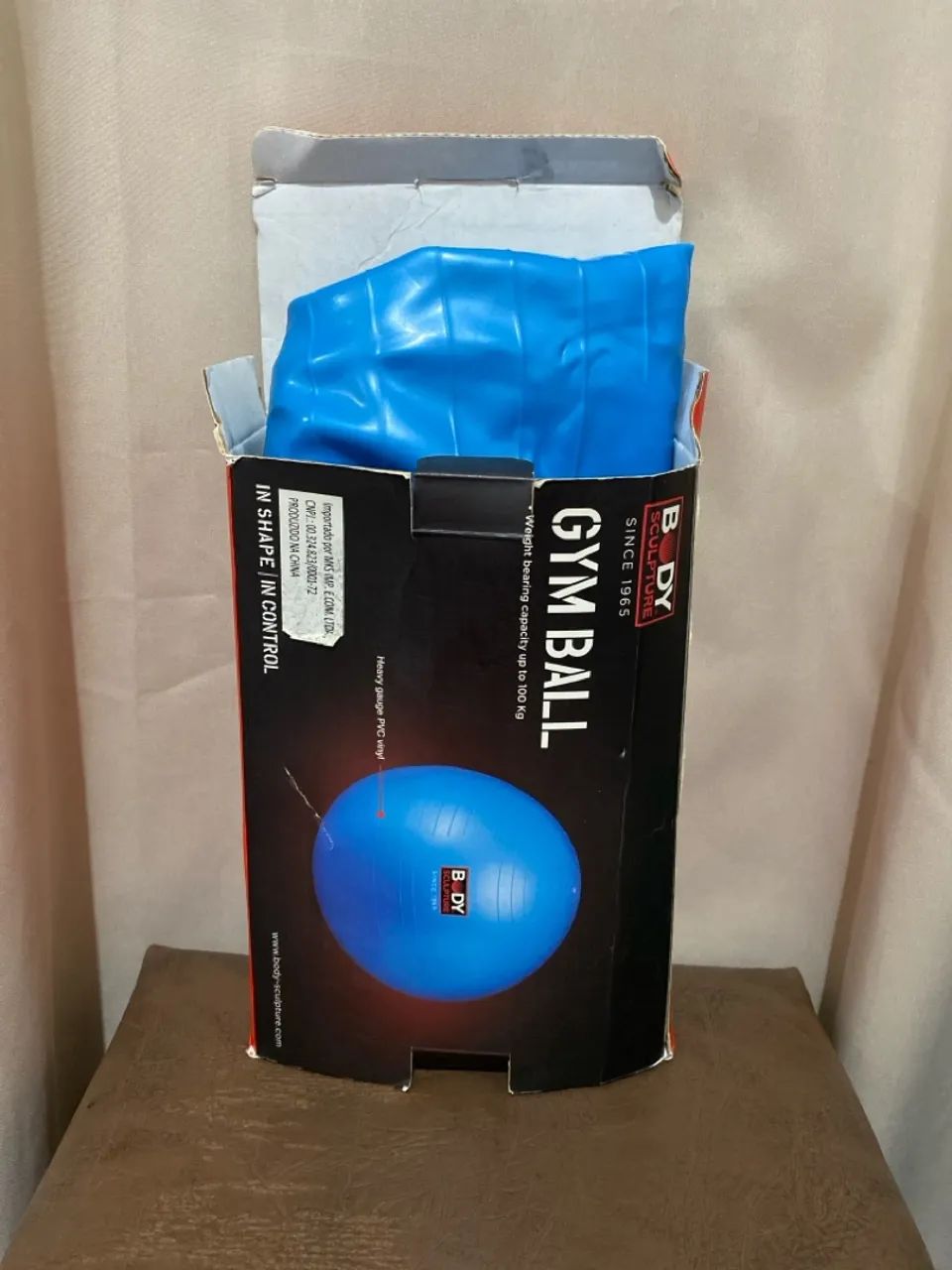Bola de Ginástica Body Sculpture 100kg Gym Ball