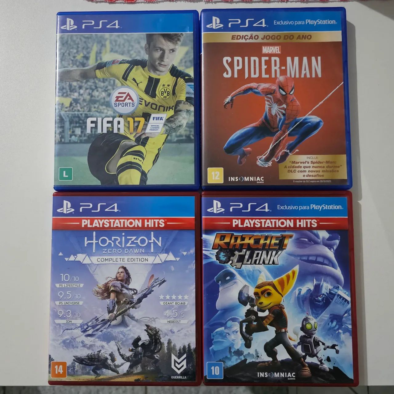 PS4 usado 1TB + 4 Jogos, controle e caixa original64305907134851122