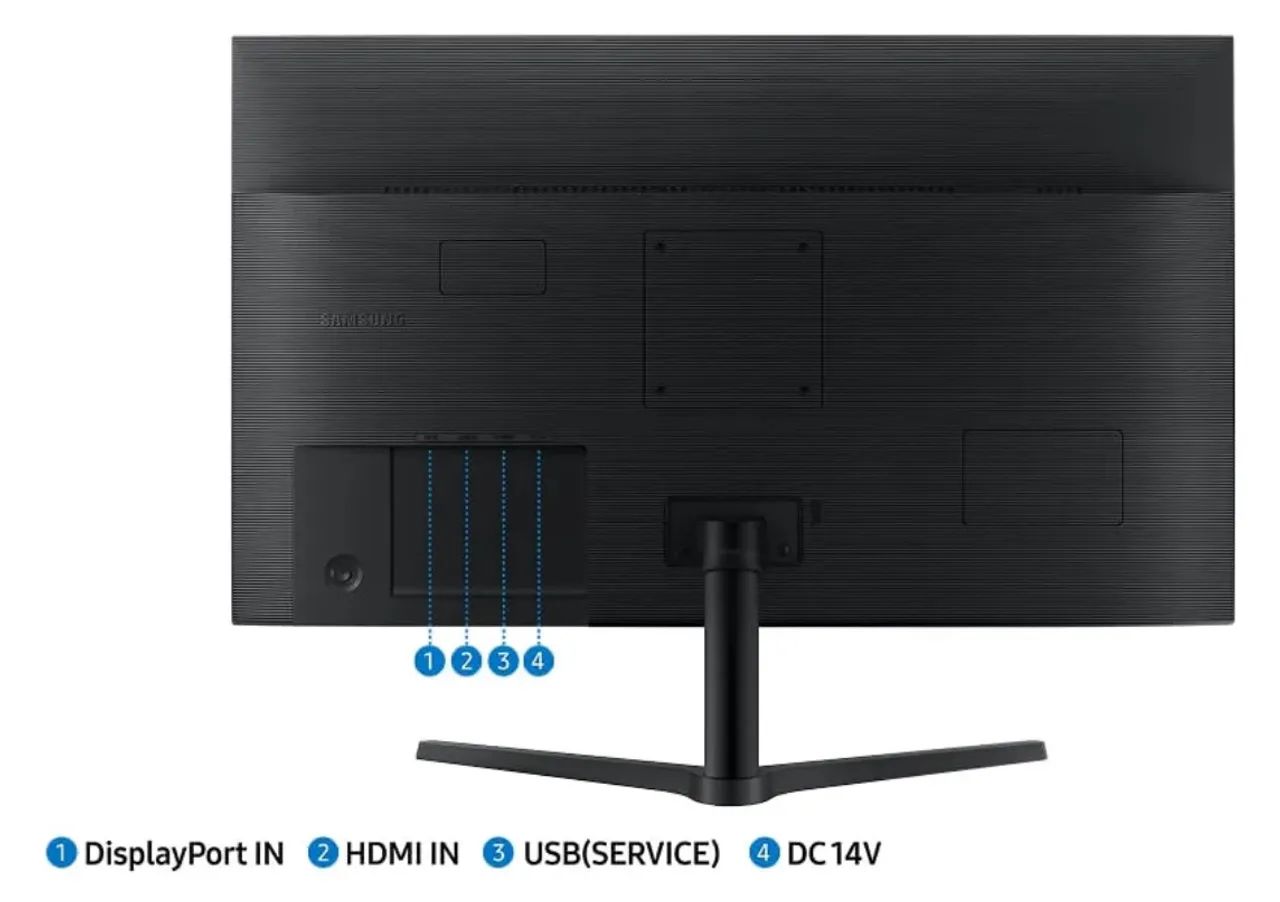 Monitor for Gaming and Office - Freesync 75 Hz 32'' HDMI DP Curved Black Samsung Black64739263588098123