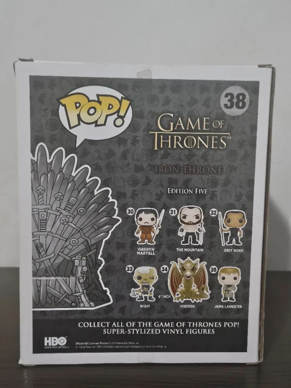 Funko Pop Iron Throne 38 Game Of Thrones - Foto 3