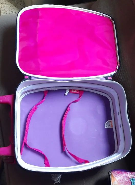 Mochila Barbie + Lancheira - Foto 3
