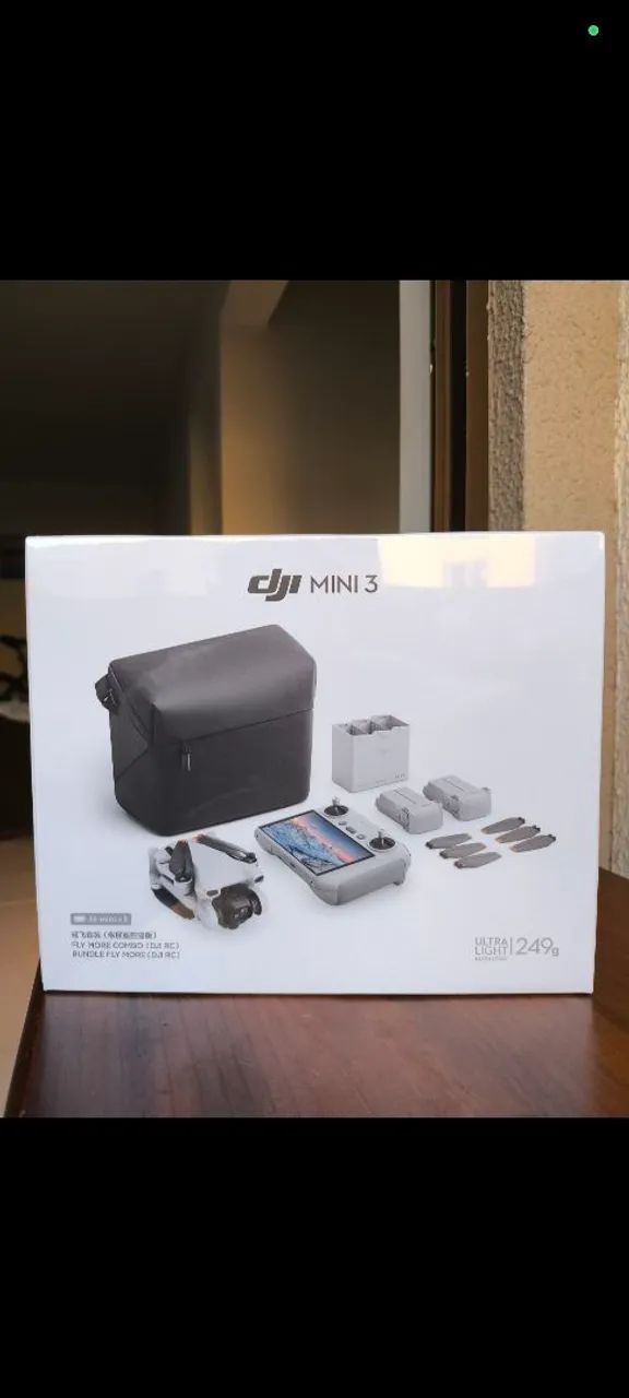 Drone Dji Mini 3 Fly More Combo Plus + Control Dji RC - Lacrado