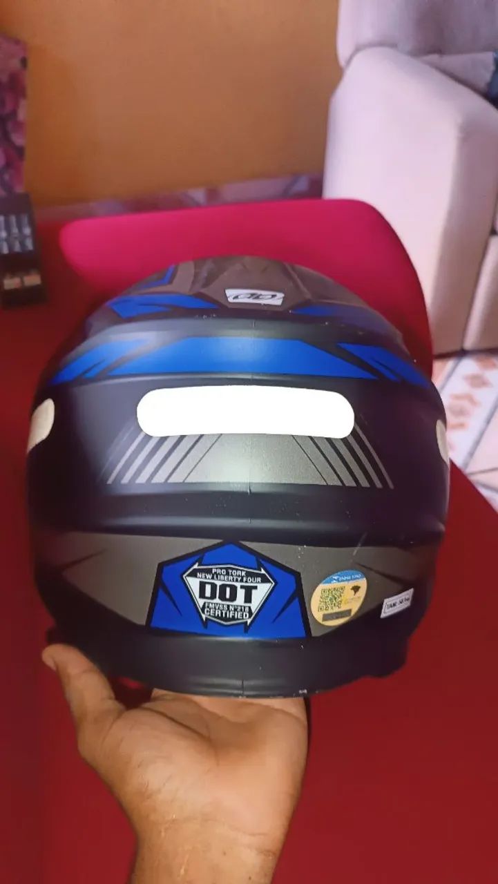 Capacete tamanho 58  - Foto 4
