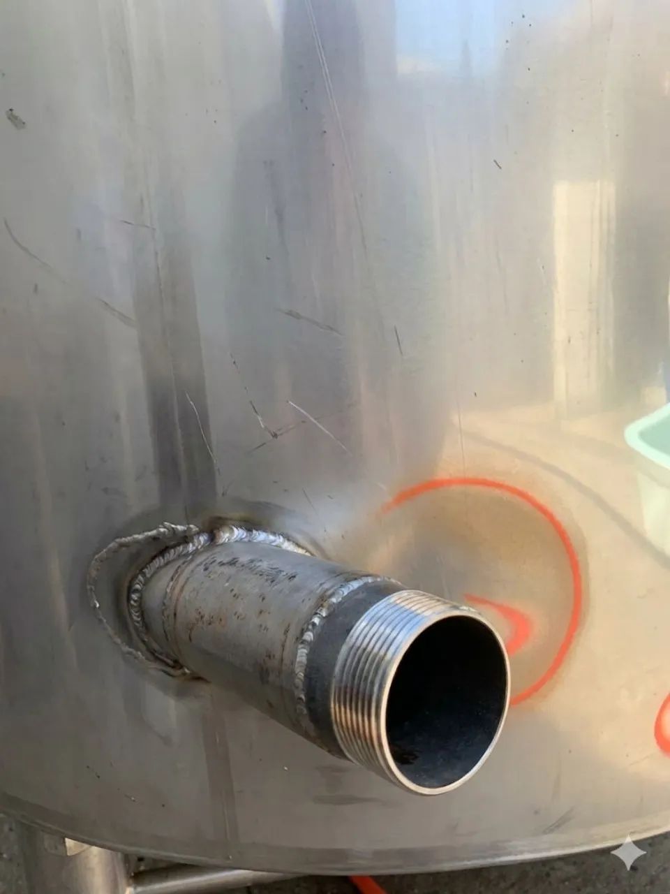 Tanque misturador/Agitador de inox com aquecimento ajustavel - Foto 2