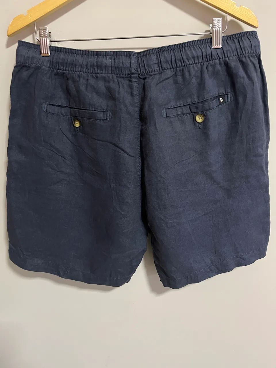 Short puro linho píer Foxton  - Foto 2