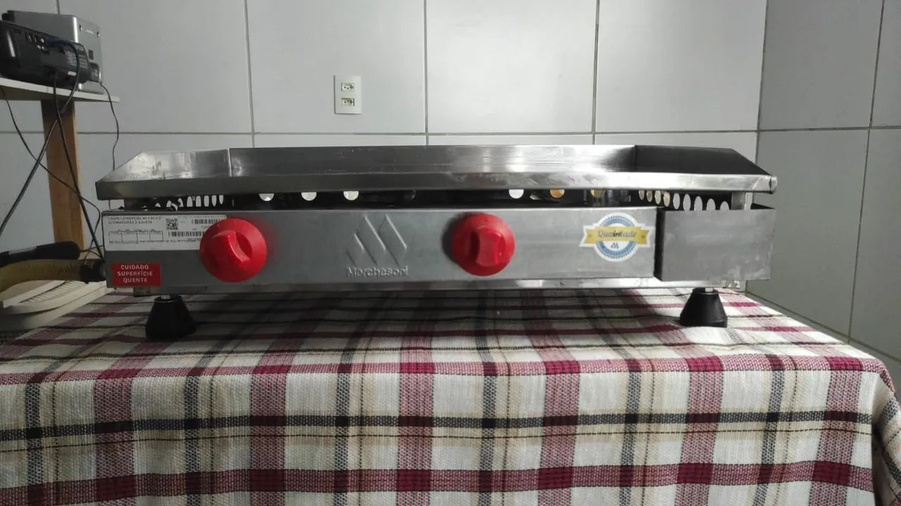 Chapa comercial 40x60x2 queimadoresxgaveta 