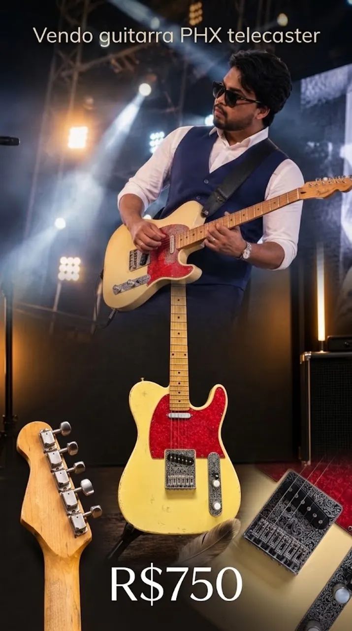 Guitarra PHX Telecaster - Foto 4