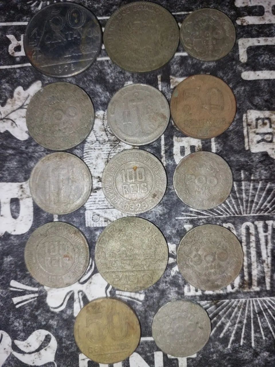 Moedas antigas réis cruzeiros - Foto 5