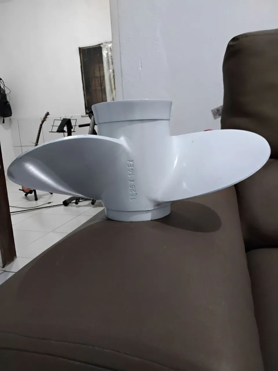 Helice A capa de transporte para motores de popa yamaha 40 hp - Foto 5