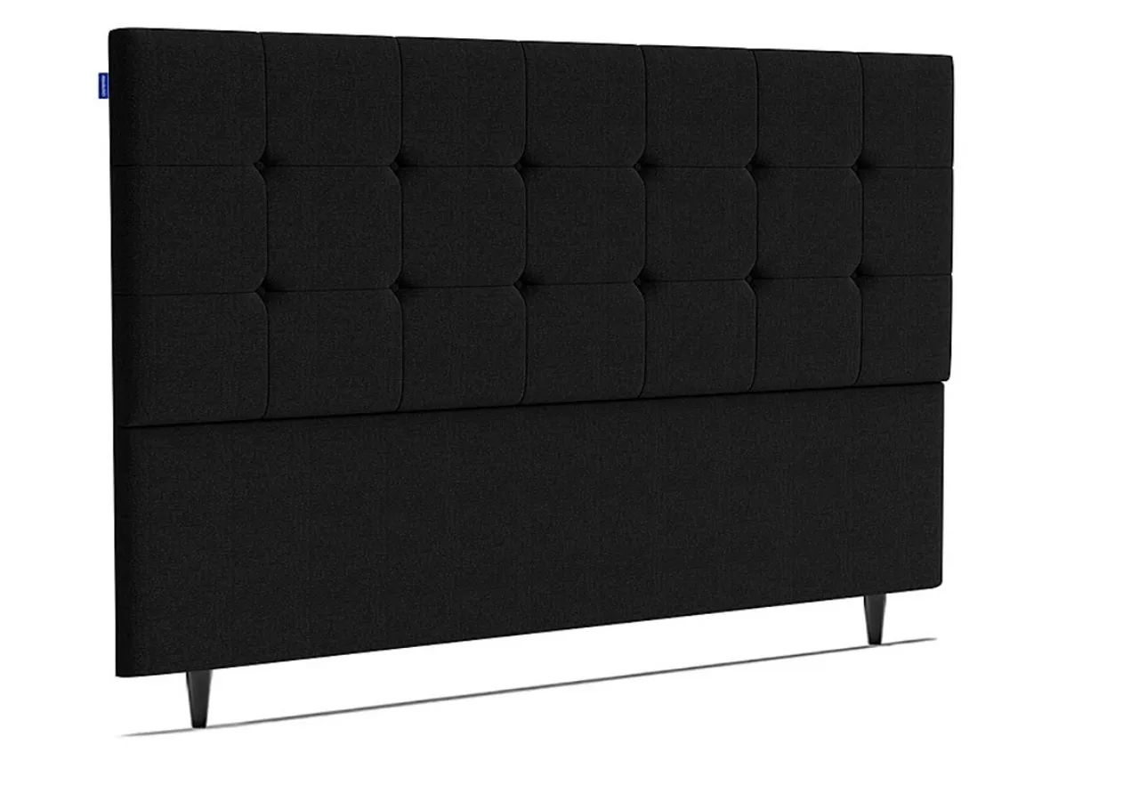Cama ortobom king black com cabeceira  - Foto 2