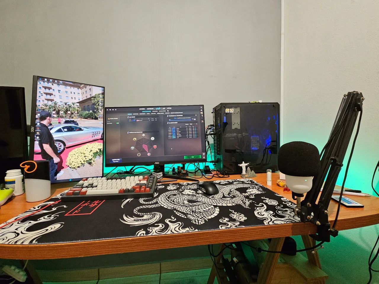 Pc Gamer Ryzen 5 3600 e RTX 5060 MSI - Foto 2